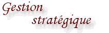 Gestion strategique